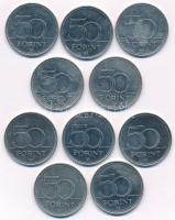 2006. 50Ft "1956-os forradalom 50. évfordulója" (5x) + 2007. 50Ft "Római Szerződés&qu...