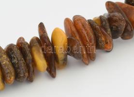 Borostyán nyaklánc 70 cm