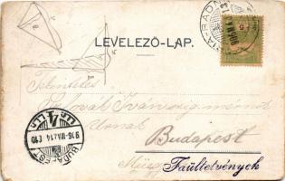 1906 Máriaradna, Mária-Radna, Radna (Lippa, Lipova); Kegytemplom, körmenet / pilgrimage church, proc...