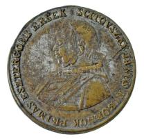 1859. &quot;Scitovszky János Bíbornok Prímás Esztergomi Érsek / Félszázados pap 1859. november 6.&quot; ezüstözött bronz emlékérem (21mm) T:XF,VF erősen kopott ezüstözés