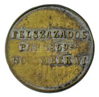 1859. "Scitovszky János Bíbornok Prímás Esztergomi Érsek / Félszázados pap 1859. november 6.&qu...