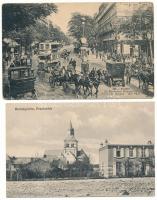 42 db RÉGI francia város képeslap vegyes minőségben: sok Párizs / 42 pre-1945 French town-view postcards in mixed quality: many Paris