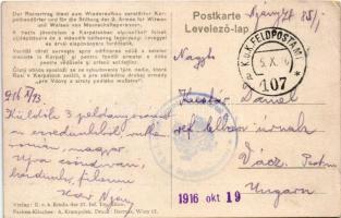 1916 Weltkrieg 1914-1916 - K.u.K. Inft.-Regt. von Gaudernak Nr. 85. Verlag K.u.K. Kmdo. der 27. Inf....