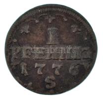 Német államok / Anhalt-Bernburg 1776S 1pf Cu T:XF,VF
German states / Anhalt-Bernburg 1776S 1 Pfenni...