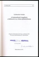 Lichtneckert András: A balatonfüredi Angolkert, a Játékszín és az Aréna építéstörténete. DEDIKÁLT! L...