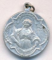 ~1930-1940. "M. Kir. 104. Honv. Légvédelmi Tüzérosztály / Szent Borbála" Al medál füllel (...