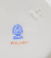 Herendi Viktória mintás tálka. Kézzel festett, jelzett, hibátlan d: 12 cm