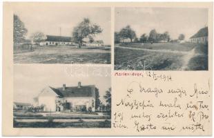 1914 Marindvor, Marien dvor (Pozsega, Pozega); kastély, major / castle, manor. Atelier Wollner (EK)