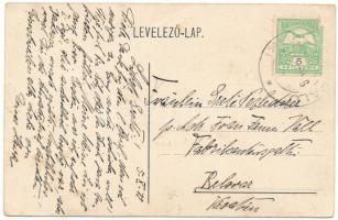 1912 Ipolyszécsényke, Secianky; Lipthay kastély / castle (fa)