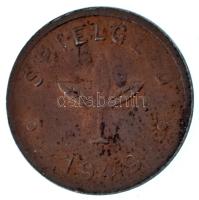 NSZK 1949. 1pf fém minipénz, játékpénz T:XF
GFR 1949 1 Pfennig metal miniature coin, playmoney C:XF