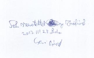 Cseri Dávid: Szórakozás és mindennapok az 1930-40-es évek Szigetközében. DEDIKÁLT! hn., 2013., Szerz...