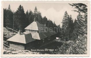 Fertő-tető, Muntele Mic (Karánsebes, Caransebes); menedékház, turistaház / mountain rest house, tourist house. photo (fl)