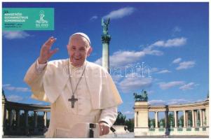 2021. 50Ft Cu-Ni "52. Nemzetközi Eucharisztikus Kongresszus" első napi veret számozott eml...