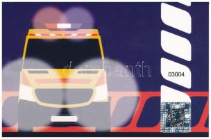 2023. 50Ft Cu-Ni "75 éves az Országos Mentőszolgálat" első napi veret számozott emléklapon...