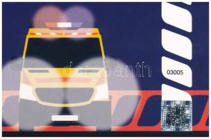 2023. 50Ft Cu-Ni "75 éves az Országos Mentőszolgálat" első napi veret számozott emléklapon...