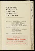 1918 The British Reinforced Concrete Engineering Company, Ltd. - B.R.C. Reinforcements. Brit vasbeto...