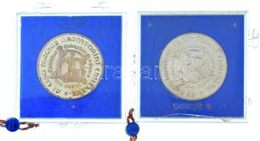 1978. 200Ft Ag (2x) "Első magyar aranyforint" plombált MNB tokban T:BU,PP (a BU tokja sérü...