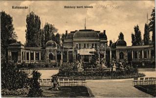 Kolozsvár, Cluj; Rákóczy kerti kioszk. Fuhrmann Miklós kiadása / park kiosk