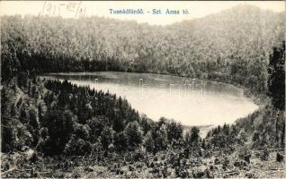 Tusnádfürdő, Baile Tusnad; Szt. Anna tó. Dragomán S.J. kiadása / lake