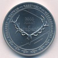 2021. 2000Ft Cu-Ni "Egy a Természettel Vadászati és Természeti Kiállítás", kapszulában T:B...