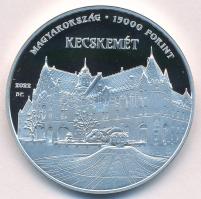 2022. 15.000Ft Ag "Bács-Kiskun megye, Kecskemét" kapszulában, tanúsítvánnyal T:PP