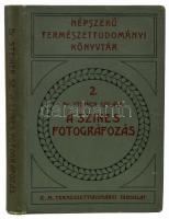 Dr. Steiner Szilárd: A színes fotográfozás. Népszerű Természettudományi Könyvtár 2. Bp., 1913, Kir. M. Természettudományi Társulat, XII+265+(3) p.+ 5 (színes) t. Kiadói egészvászon-kötés, Gottermayer-kötés, a borítón ázás nyomaival, belül a lapok jó állapotban.