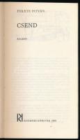Fekete István: Csend. Bp., 1965, Kozmosz. Első kiadás. Bozóky Mária rajzaival. Kiadói papírkötés, a ...