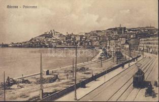 Ancona with tram
