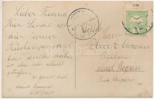 Boksánbánya, Románbogsán, Németbogsán, Deutsch-Bogsan, Bocsa Montana; étterem konyhájának személyzet...