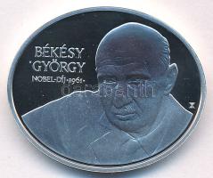 2022. 7500Ft Ag &quot;Magyar származású Nobel-díjasok - Békésy György&quot; tanúsítvánnyal, kapszulában T:PP