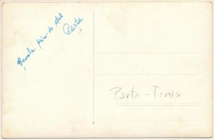 Parác, Paratz, Parta (Temes); Scoala primara de stat / Állami általános iskola, kerékpár / primary s...