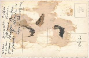 Gilád, Ghilad (Temes); Primaria comunei / Községháza / town hall. photo (ragasztónyom / glue marks)