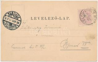 1899 (Vorläufer) Felsőtömös, Felső-Tömös, Timisu de Sus (Brassó, Kronstadt, Brasov); Tömös-völgyi va...