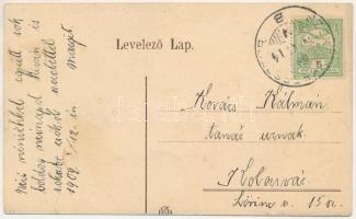 1909 Székelykeresztúr, Kristur, Cristuru Secuiesc; utca / street view (EK)