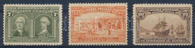 Kanada 1908 Mi 88, 90, 91 (*Mi EUR 420.-)