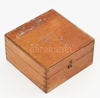 Gamma 3D kondenzor. Fadobozban, felszerelve: Abbe sapka, színszűrők