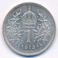 Ausztria 1913. 1K Ag "Ferenc József" T:AU
Austria 1913. 1 Corona Ag "Franz Joseph&qu...