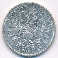Ausztria 1912. 2K Ag "Ferenc József" T:XF
Austria 1912. 2 Corona Ag "Franz Joseph&qu...