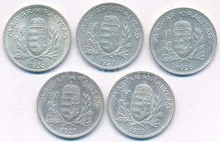 1926-1939. 1P sor Ag (5xklf) T:AU-XF 
Adamo P6