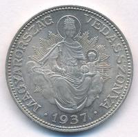 1937. 2P Ag &quot;Madonna&quot; T:AU patina Adamo P7