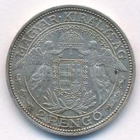 1939. 2P Ag "Madonna" T:AU patina
Adamo P7