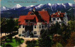 1917 Velden am Wörther See (Kärnten), Mösslacherhaus u. Etabl. Kointsch (EK)