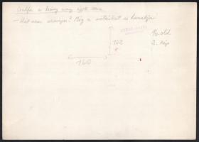 Szegő Gizi (1902-1985): Csalfa a leány avagy éjjeli zene (karikatúra). Tus, papír, jelzett és hátold...