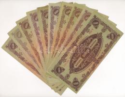 1945. 10.000P "MNB" bélyeggel (10x) T:F
Adamo P23e