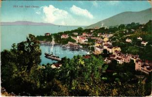 1914 Ika, Ica (Abbazia, Opatija); Ika mit Insel Cherso (Rb)