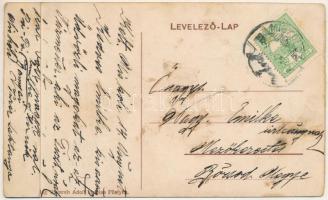 1912 Pöstyén, Piestany; Royal nagyszálloda. Weinreb Adolf kiadása / Grand Hotel Royal - képeslapfüze...