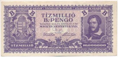 1946. 10.000.000BP T:F szép papír Adamo P38, Krause P#135