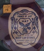Antik Navy Cap Stores Calcutta szafari kalap