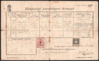 cca 1920-1945 Vegyes okmány tétel, benne BSZKRT fényképes bérlet, kétnyelvű mentesítő igazolvány BSZ...