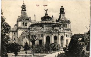 1915 Igló, Zipser Neudorf, Spisská Nová Ves; Vigadó. Divald Károly Fia kiadása / concert hall (fl)